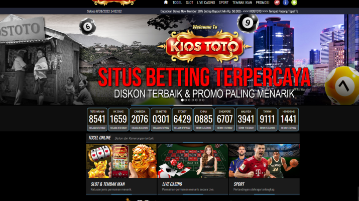 Pasang Togel Terpercaya Hadiah Terbesar Dan Terlengkap Deposit Pulsa Tanpa Potongan 2022 - 2023