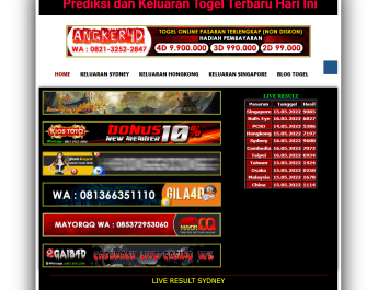 Prediksi Togel Online Hari Ini