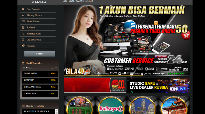 agen judi togel online