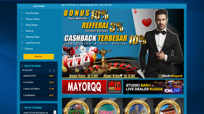 Daftar Agen Togel Online Bet 100 Perak Hadiah 4D 10Juta Prize 123 Tentu Dibayarkan