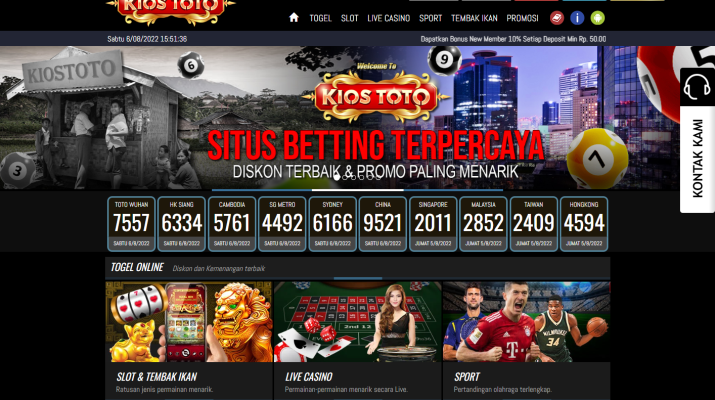 tempat pasang togel online