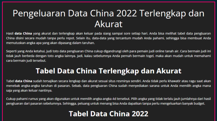 data china