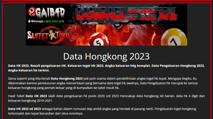 data hk 2023