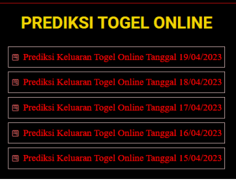 prediksi togel online